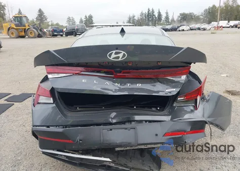 2024 Hyundai Elantra Limited from USA, damaged, VIN KMHLN4DJ1RU116639
